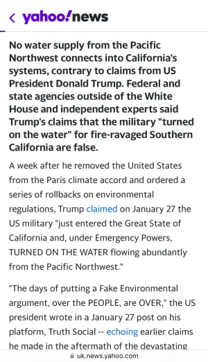 Trump falsely claims military restored water to California.webp