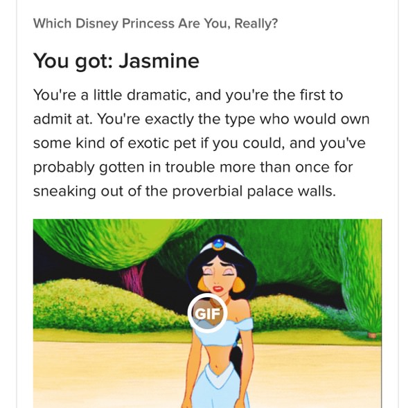 Which Disney Princess Are You?